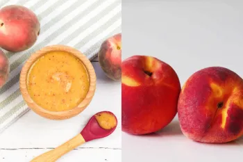از چند ماهگی می توان به نوزاد هلو داد؟