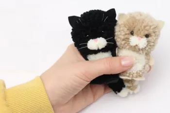 آموزش عروسک سازی برای افراد مبتدی / نحوه ساخت بچه گربه های رنگی