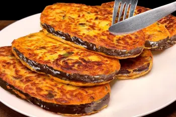 طرز تهیه بادمجان سوخاری با موادی ارزان و در دسترس