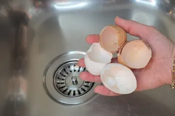 نحوه استفاده از پوست تخم مرغ برای جرمگیری و برق انداختن سطوح