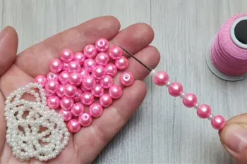 نحوه ساخت اکسسوری های فانتزی با مروارید در خانه