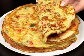 طرز تهیه نان صبحانه / دستور پخت نان صبحانه با شیر و تخم مرغ