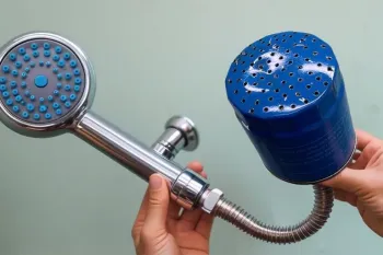تعمیر شلنگ دوش حمام / ترمیم شلنگ پاره شده دوش تلفنی