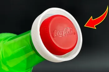 بازیافت درب بطری / نحوه ساخت دکوری های جذاب با بطری پلاستیکی
