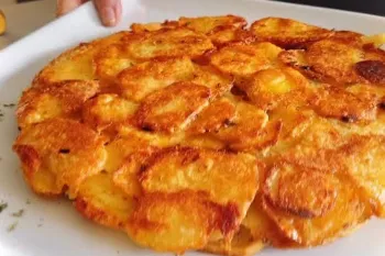 طرز تهیه عصرانه مدرن / دستور پخت جدید سیب زمینی سرخ کرده با آرد