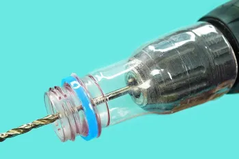 ایده دریل و بطری پلاستیکی / دریل کاری حرفه ای با ابزار پلاستیکی