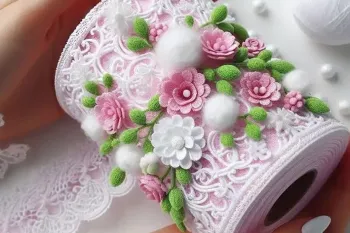 آموزش ساخت گل و شکوفه های بهاری با روبان