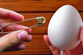 نحوه تزئین تخم مرغ با سنجاق / تزئینی خاص و دیده نشد برای هفت سین