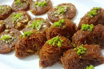 طرز تهیه دسر شعریه عربی / دستور دسر عربی سریع و خوشمزه