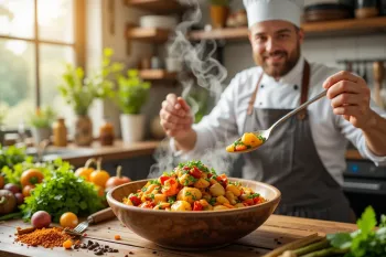 اگه دنبال یه غذای بینظیر بدون گوشتی این همونه! (دستور پخت آسون)