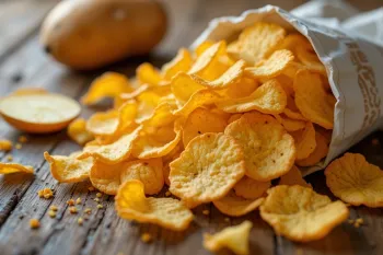 آموزش گام به گام تهیه چیپس خانگی با طعمی بینظیر