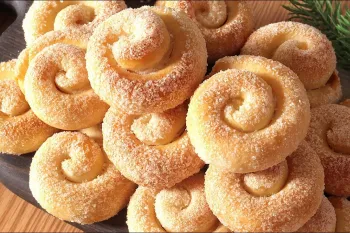 طرز تهیه شیرینی عصرانه فقط با آرد و تخم مرغ