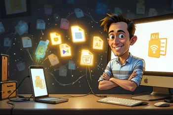آموزش انتقال فایل از گوش به کامپیوتر بدون کابل (سریع و آسان)
