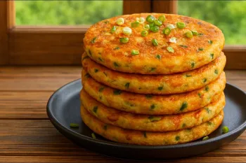 این نون خوشمزه رو فقط با ۳ تا تخم مرغ درست کن/ طرز تهیه نان سبزیجاتی فوری فقط با ۳ تخم مرغ