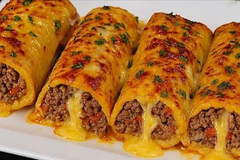 غذا با سیب زمینی بدون نیاز به سرخ کردن / طرز تهیه رولت سیب زمینی با ۳ عدد تخم مرغ