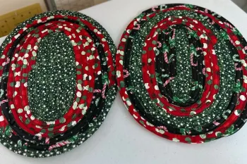 روشی ساده برای دوخت پادری های فانتری آشپزخانه باخورده پارچه