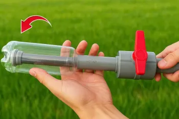 آموزش ساخت نازل آب پرفشار و قدرتمند برای آبیاری و شستشو