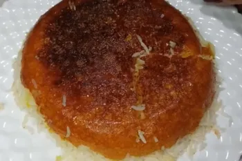 طرز تهیه ته دیگ رستورانی فوق العاده ترد، بدون نون و برنج و سیب زمینی !