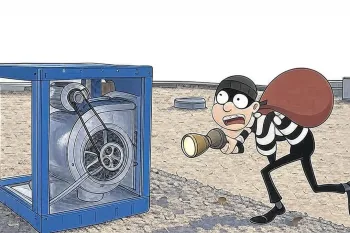 آموزش ترفندی ساده برای ضد سرقت کردن موتور کولر