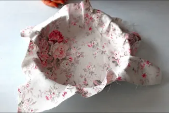 آموزش قدم به قدم دوخت جا نونی فانتزی برای آشپزخانه