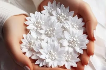 آموزش ساخت گل سرهای شیک با روبان ( آموزش ویدیویی)