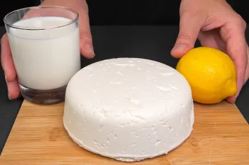 طرز تهیه پنیر سنتی سفت قالبی سنتی با لیمو