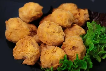 آموزش قارچ سوخاری رستورانی بدون آرد سوخاری / خیلی راحت با نکته طلایی