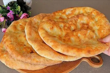 طرز تهیه نان بربری سریع و آسان برای صبحانه ! فوق العاده ساده و خوشمزه