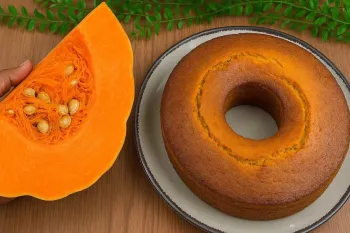 طرز تهیه کیک عصرانه آسان و پف دار با کدوحلوایی