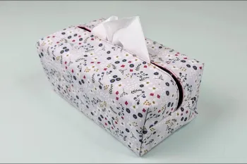 چگونه به راحتی و به سرعت یک جا دستمال کاغذی دو طرفه بدوزید!