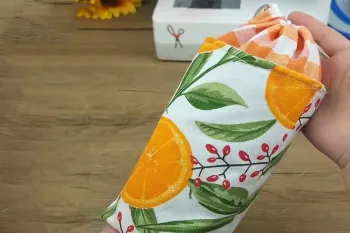 آموزش ساخت جا فلاسک پارچه ای با عایق حرارتی
