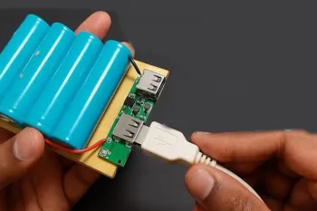 نحوه ساخت پاوربانک فست شارژر با باتر قلمی