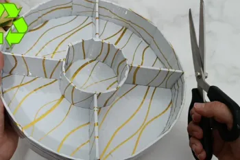 نحوه ساخت شکلات خوری شیک و فانتزی با مقوا