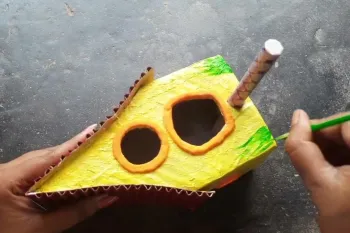 آموزش ساخت لانه پرنده امن و محافظ با مقوا