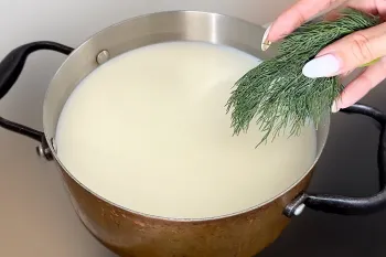 سبزی + شیر ! طرز تهیه پنیر سبزیجات سنتی برای صبحانه