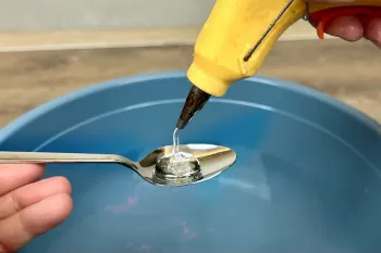 آموزش گل سازی و دکوراسیون فوق العاده شیک با چسب حرارتی