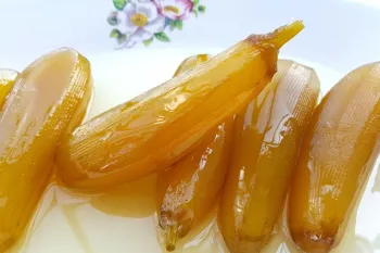 طرز تهیه بادمجان کاراملی / دستور پخت متفاوت بادمجان برای صبحانه