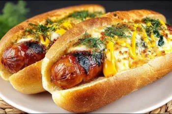 طرز تهیه هات داگ پنیری خوشمزه در هواپز