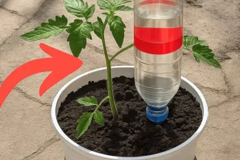 نحوه آبیاری قطره ای گل و گیاهان / جدیدترین سیستم آبیاری قطره ای با بطری نوشابه