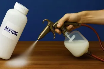 ترفند ترکیب رنگ با سیلیکون و استون | راه حلی حرفه ای برای رنگ آمیزی ماندگار