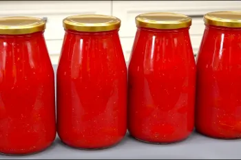 طرز تهیه رب گوجه طبیعی بدون نیاز به پخت و سرکه / تا سالها در کابینت نگهدار