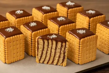 طرز تهیه شیرینی عصرانه فقط در ۱۰ دقیقه با مواد خیلی ارزان