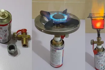 آموزش ساخت پیک نیک کوچک با اسپری و چسب یک دو سه