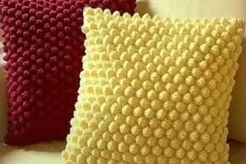 آموزش قدم به قدم بافت توپی مربعی / آسان و ساده برای مبتدیان