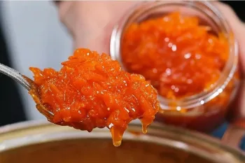 طرز تهیه مربای هویج بدون شکرک با چند فوت و فن کاربردی و ساده