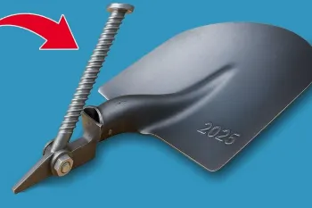 بیل زنگ زده را دیدی؟ من ازش چیزی ساختم که دهنت باز میمونه
