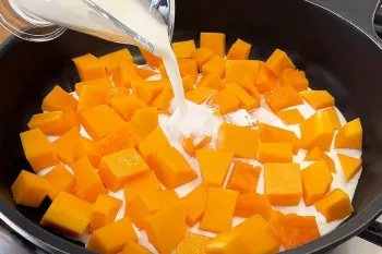 طرز تهیه ناهار مجلسی با کدو حلوایی / ۱۰ دقیقه ای درست میشه