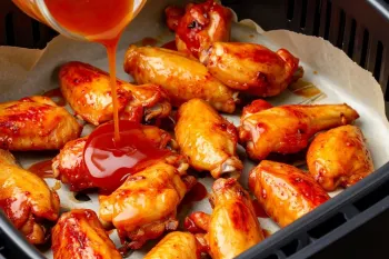 دیگه بال مرغ را سرخ نکن / طرز تهیه بال سوخاری بدون نیاز به روغن