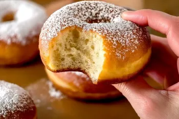 طرز تهیه دونات پوک و پفکی در خانه به روشی ساده و آسان