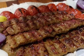 طرز تهیه کباب کوبیده رستورانی با گوشت کم و حجم بالا